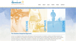 Desktop Screenshot of iluminartherapy.com
